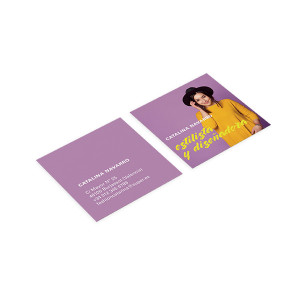 Pixartprinting Cartes De Visite Carrées Personnalisées