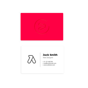 Pixartprinting Cartes De Visite Avec Logo En Relief