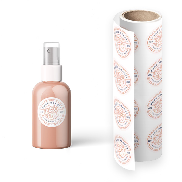 Pixartprinting Stickers Et Autocollants Publicitaires En Rouleau Pour Cosmétiques