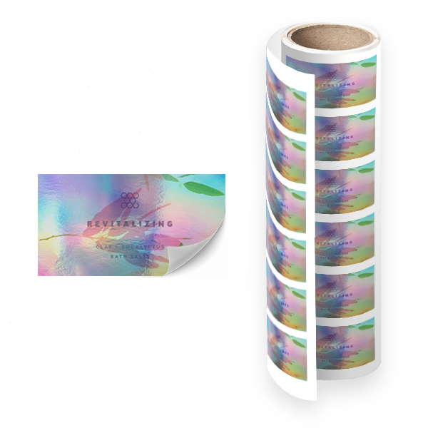 Pixartprinting Étiquettes Holographiques Autocollantes Personnalisées En Rouleau