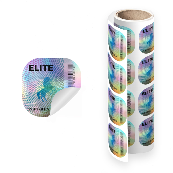 Pixartprinting Étiquettes Holographiques Autocollantes Personnalisées En Rouleau