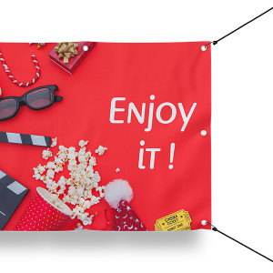Pixartprinting Banderole En PVC PersonnalisÃ©e Avec Å’illets