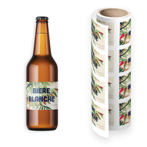 Pixartprinting Étiquette Bouteille Personnalisée De Bière En Rouleau