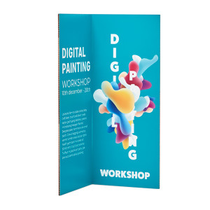 Pixartprinting Paravent PLV En Carton Personnalisée