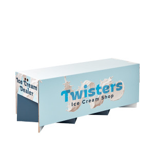 Pixartprinting Bancs En Carton Personnalisés Mobiliers D'accueil