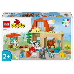 Djur pÃ¥ bondgÃ¥rden DUPLO-LEGO 74 delar