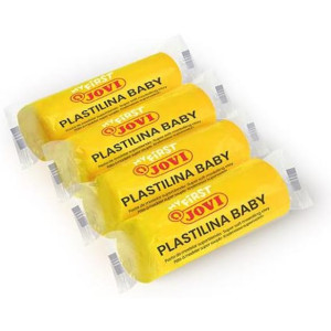 Modellera PLASTILINA Baby 18x38g gul