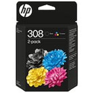InkHP 308 BK/Tri-Color Ink Cartridge