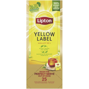Te LIPTON pÃ¥se Yellow Label 25/fp
