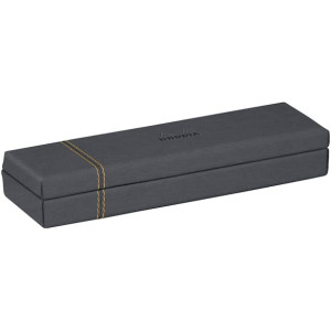 Rhodiarama pencil box 21x5,5x3cm Titanium