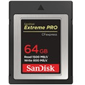 SanDisk Extreme PRO - Flash-minneskort - 64 GB - CFexpress