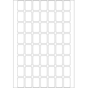 Herma etikett manuelll KP 12x18 vit (1792)