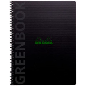 Rhodiactive GreenBook A4+ 80sh lined RECY 5st