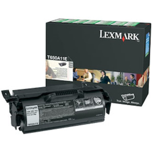Toner LEXMARK T650A11E 7K svart