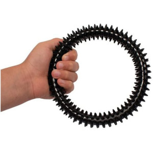 Noppring soft 14cm svart