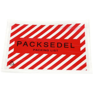 Packsedelskuvert C6 Zebra 1000/fp