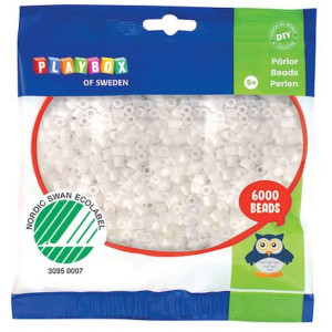 RÃ¶rpÃ¤rlor Vit 6000st/fp