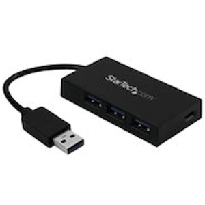 StarTech.com USB-hubb med 4 portar - USB 3.0 - USB-A till 3x