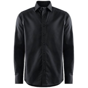 Skjorta BERKELEY Plainton reg svart L