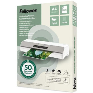 Laminat FELLOWES A4 Light Matt 100/fp