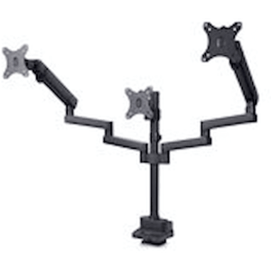 StarTech.com Triple Monitor Desk Mount For Up To Three 27in