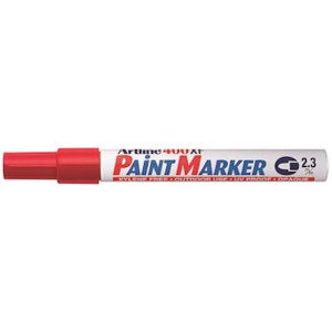 MÃ¤rkpenna ARTLINE 400XF Paint rund rÃ¶d 12st