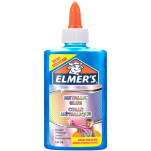 Metallic liquid glue blue Elmers 147ml 3st