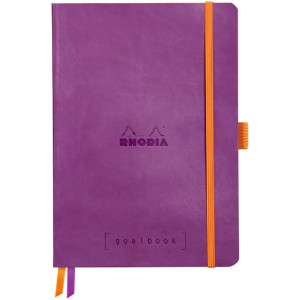 Rhodia Goalbook soft purple A5 dot ivory