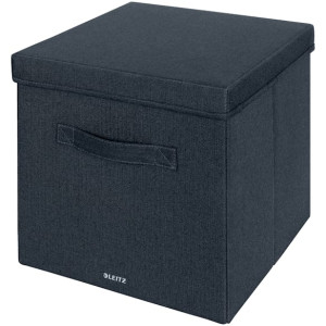 Leitz FÃ¶rvaringsbox i tyg med lock L 2st