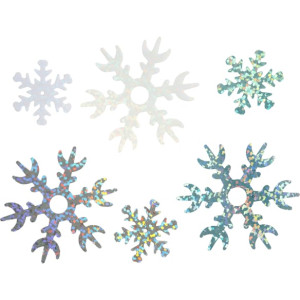 Paljetter SnÃ¶flinga mix 30g