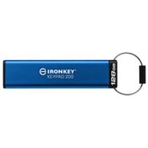 Kingston IronKey Keypad 200 - USB flash-enhet - krypterat - FIPS