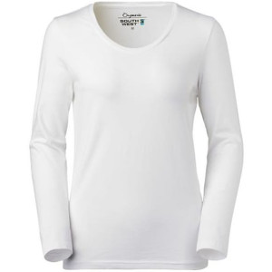T-shirt lÃ¥ngÃ¤rmad SW Lily vit 2XL