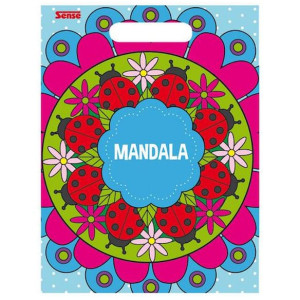 MÃ¥larbok Mandala 24 sidor
