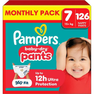 BlÃ¶ja PAMPERS Baby Dry S7 15+kg 126/fp