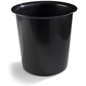 Papperskorg Svart, 22L, plast