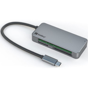 Sandberg USB-C Multi Card Reader Pro