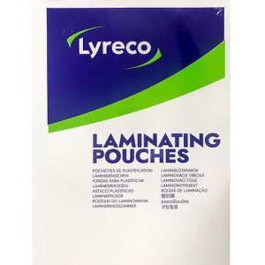 Laminat LYRECO A6 125mic Klar 100/fp
