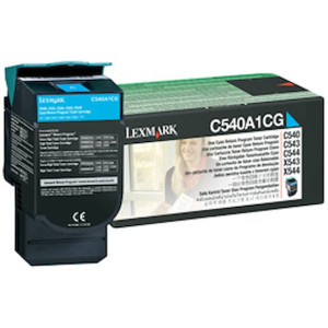C540/C543/C544 toner cyan return 1K