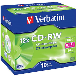 CD-RW DataLifePlus 8-12X  High Speed(10)