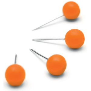 NÃ¥lar t Anslagstavla Nobo, orange (100)