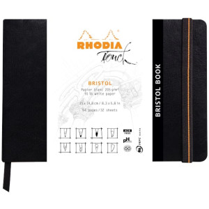 Rhodia Bristol soft A5L 32sh blank 205g