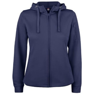 Hoodie zip funktion 021015 dam marin XS