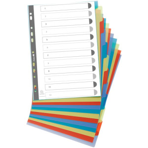 Register returplast A4 12-flik