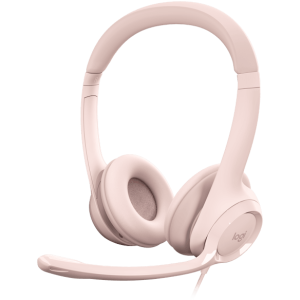 H390 USB Computer Headset, Rose