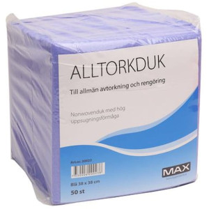 StÃ¤dduk MAX Alltorkduk blÃ¥ 50/fp