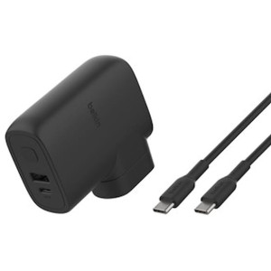 BOOST CHARGE Hybrid Wall Travel Charger 25w + 5k Power Bank