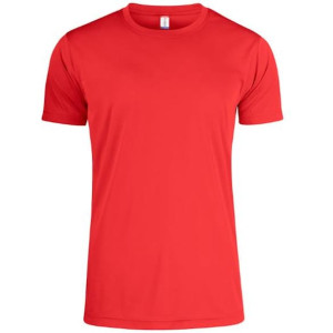 T-shirt funktion CLIQUE 029038 rÃ¶d 4XL