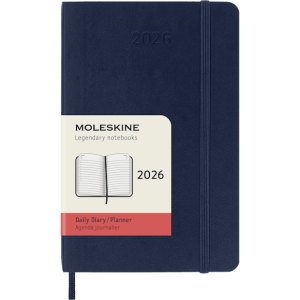 Classic Soft 12M Daily Pocket Sapphire Blue 2026
