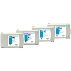 HP 90 cyan printhead &amp; cleaner