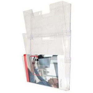 Blankettfack 3-fack transparent